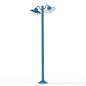 Preview: Klarglas azurblau matt